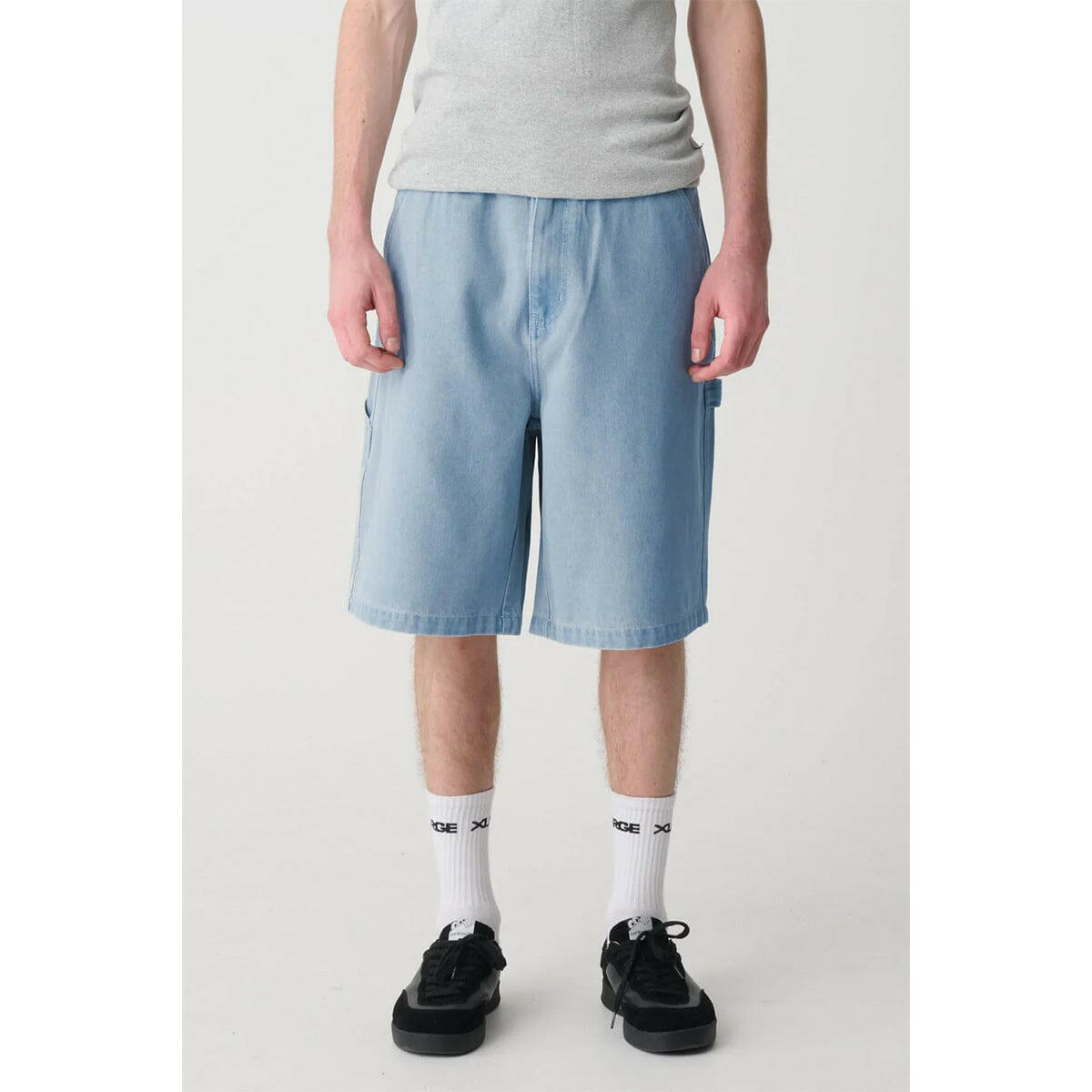 XLarge - Denim Work Shorts Mid Blue.