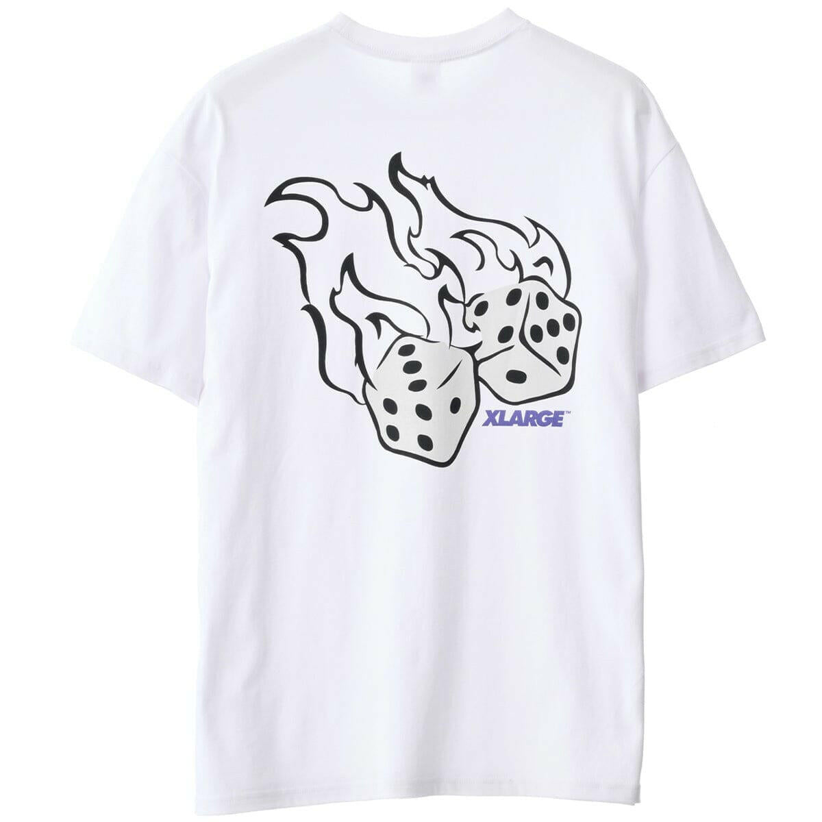 XLarge - Fire Dice Tee White.