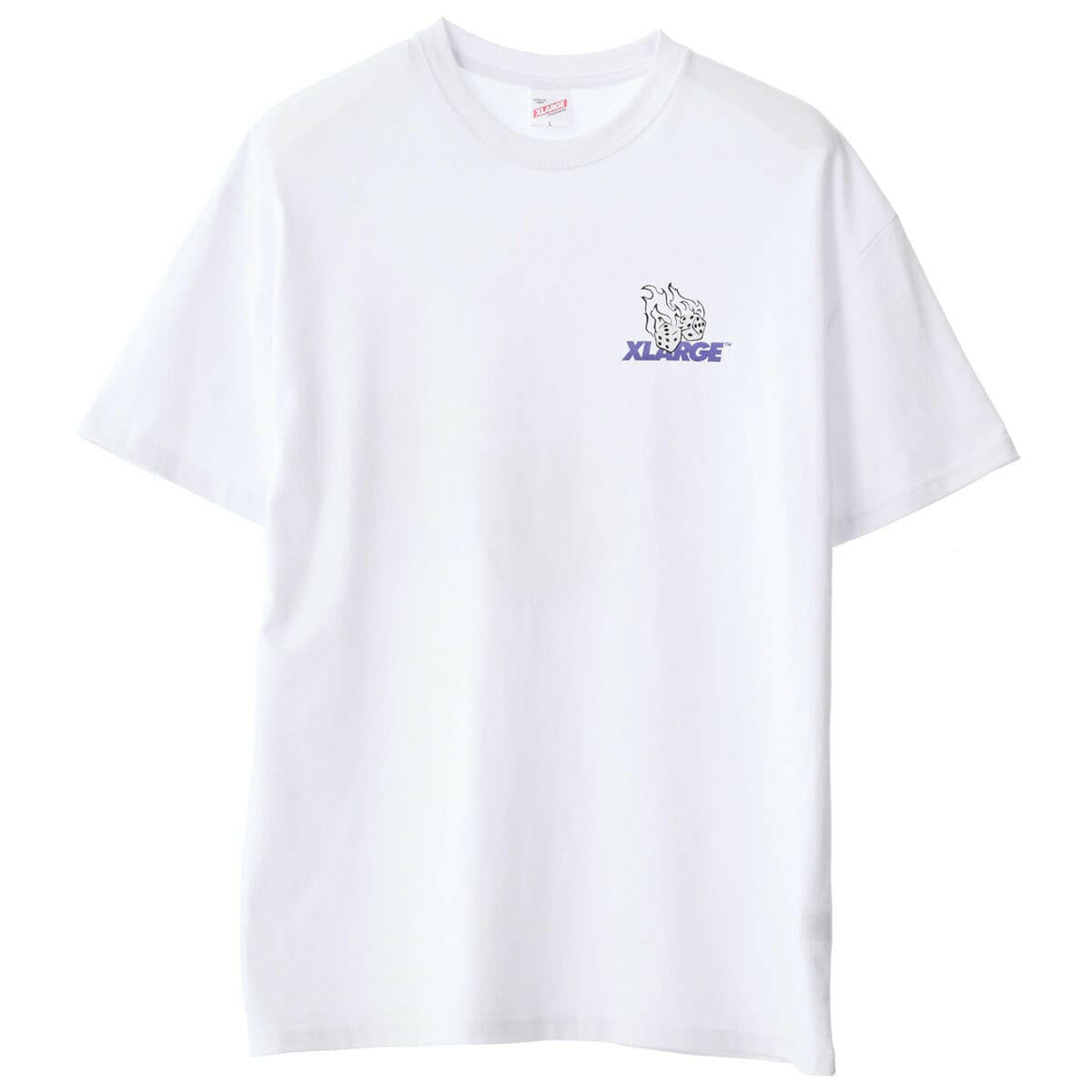 XLarge - Fire Dice Tee White.