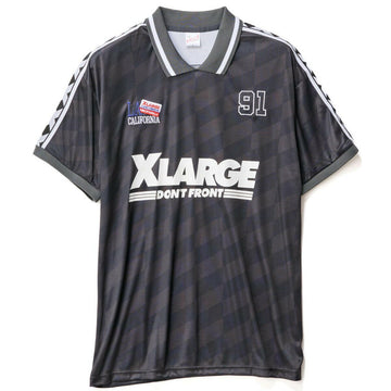 XLarge - Football Tee Black.