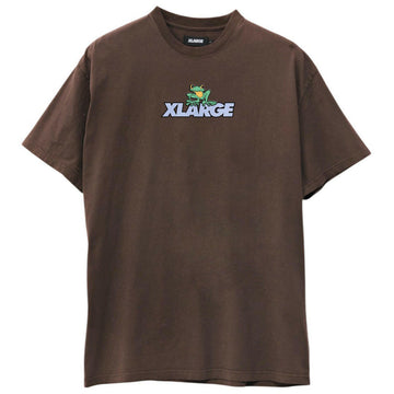 XLarge - Frog Tee Pigment Chocolate Plum.