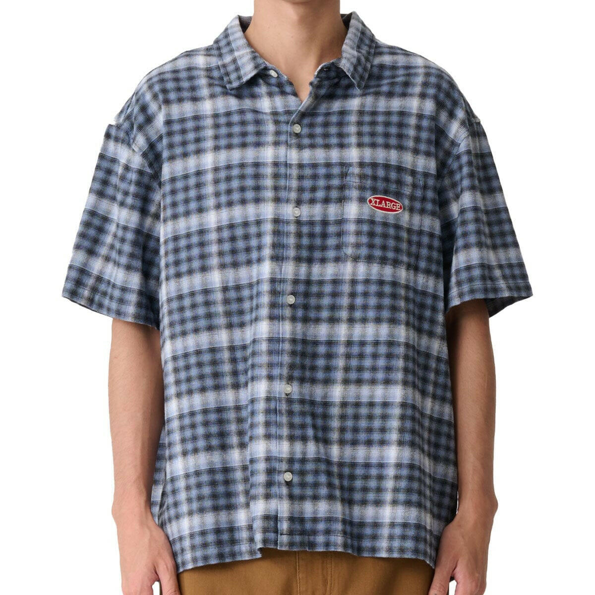 XLarge - Hound Check Shirt Blue.