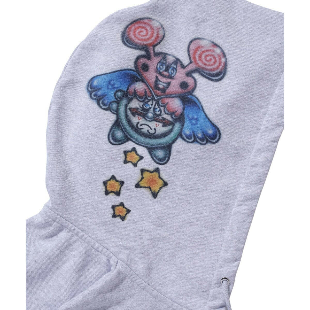 Xlarge - Painting Zip Up Hoodie Ash.