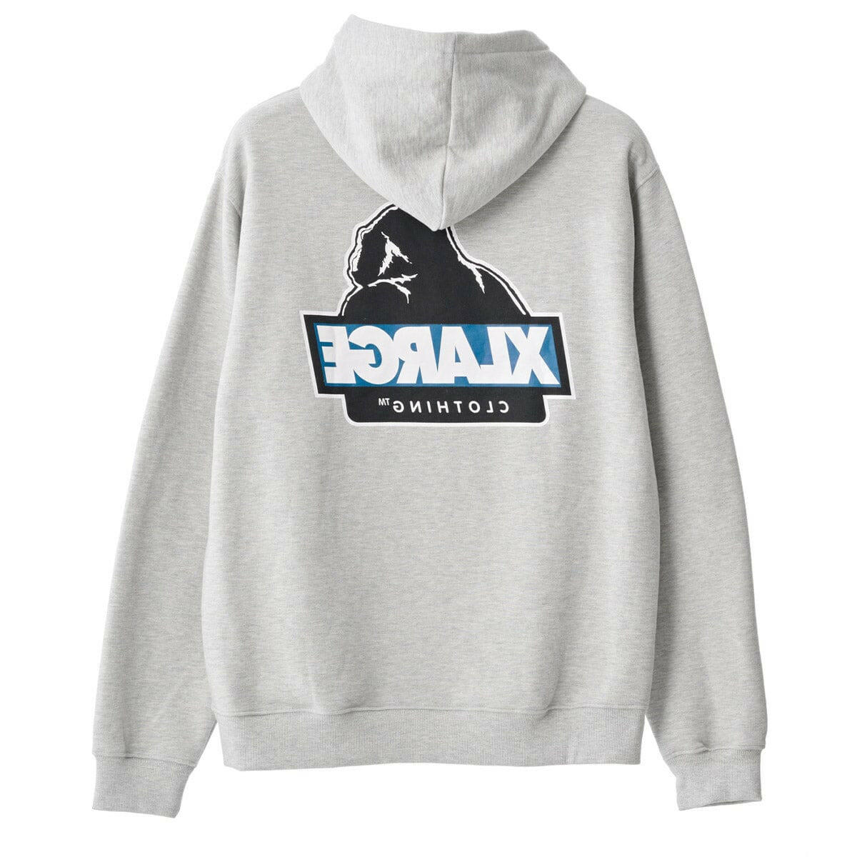 Xlarge - Slanted Hoodie Ash Heather.