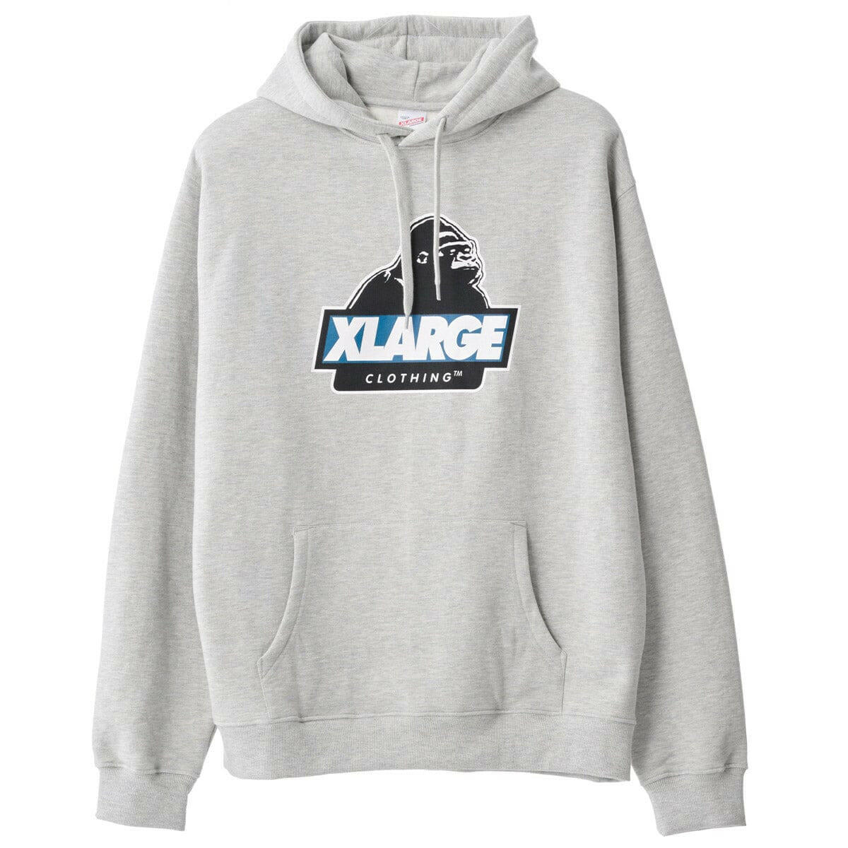 Xlarge - Slanted Hoodie Ash Heather.