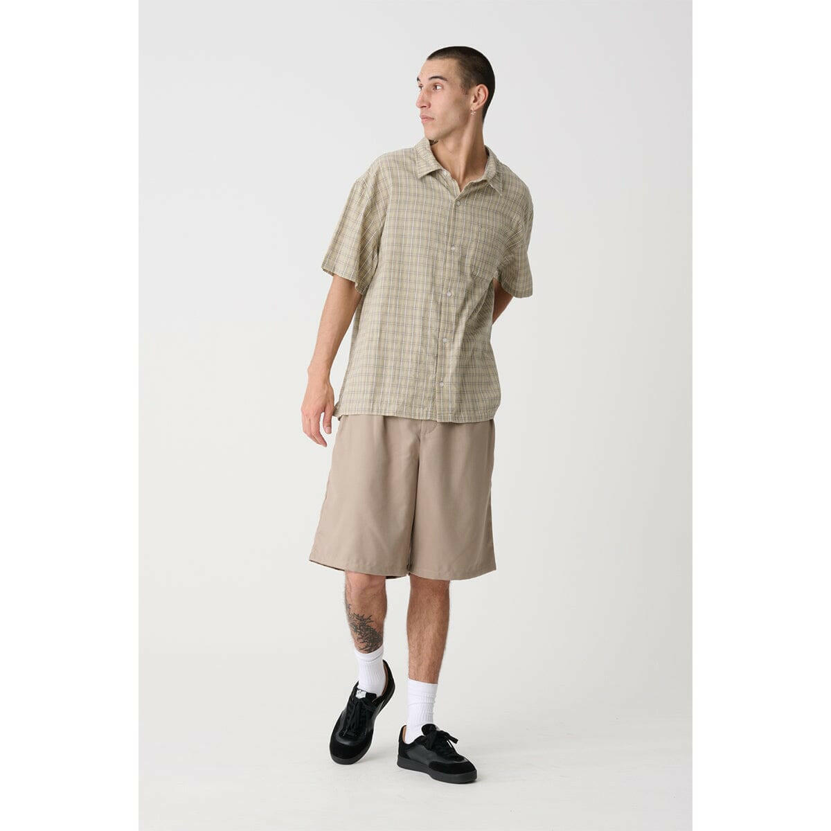 XLarge - Switch Check Shirt Tan.