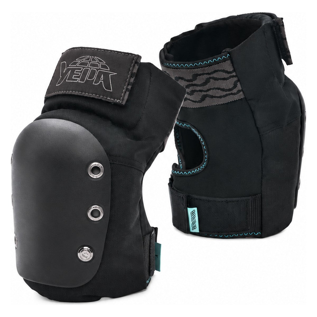 Yepa Shell Youth 3-Pack Pad Set Black – knee pads