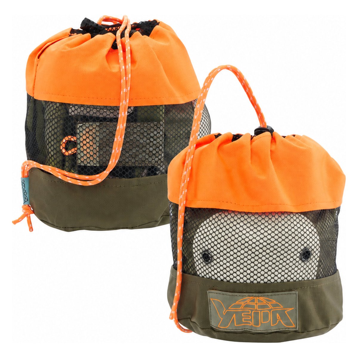 Yepa Shell Youth 3-Pack Pad Set Prickly Pear Green – carry bag