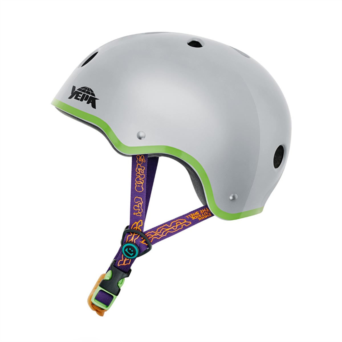 Yepa - T-Shell Plus Helmet Static Grey/Glitch Side