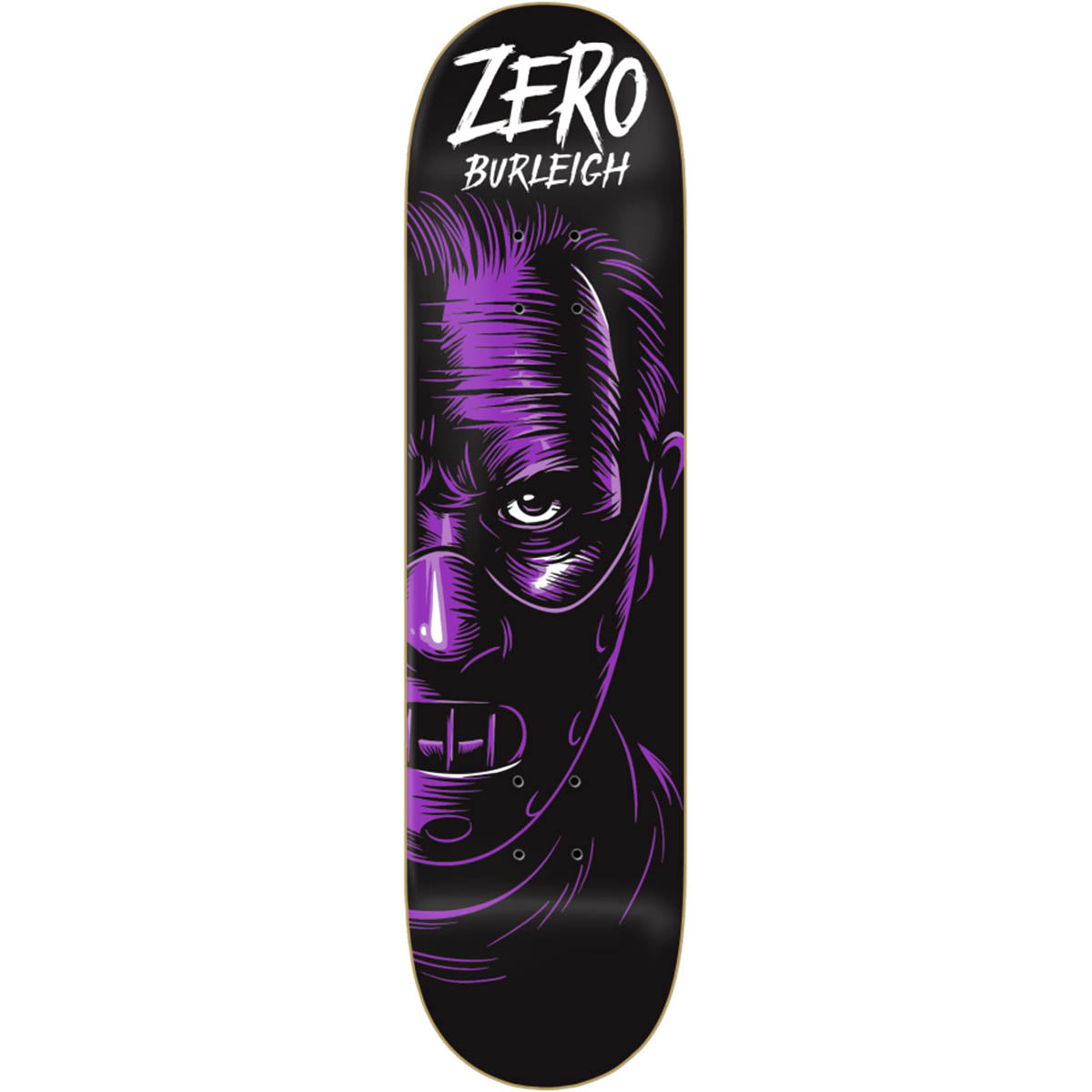 Zero Brandon Burleigh Fright Night 8.5 Skateboard Deck