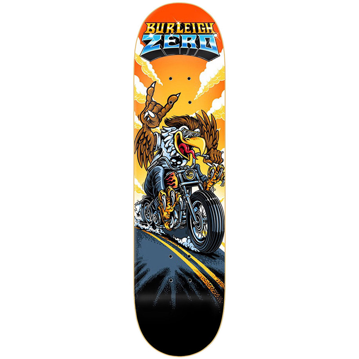 Zero Brandon Burleigh Rockin Eagle 8.5 Skateboard Deck