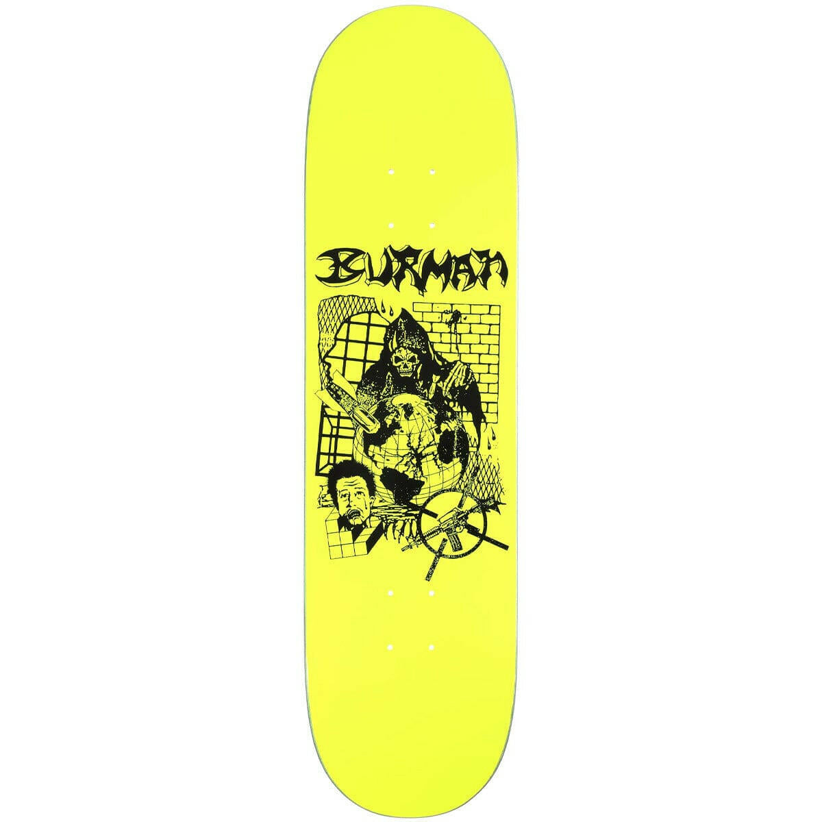 Zero - Dane Burman End Of Time 8.5 Skateboard Deck.