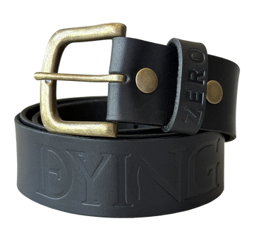 Zero - Dying To Live Belt Black.