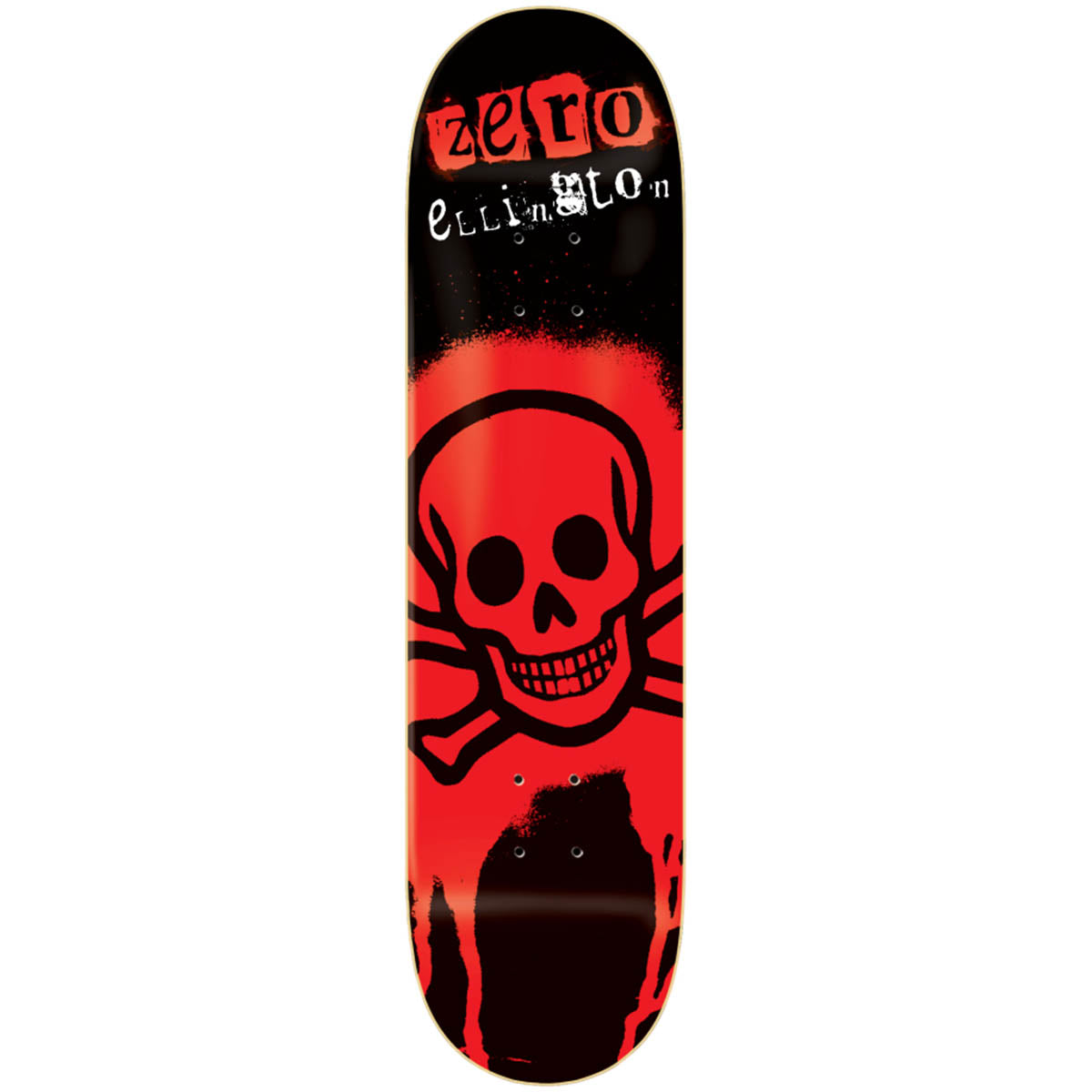 Zero - Erik Ellington Stencil Reissue 8.25 Skateboard Deck