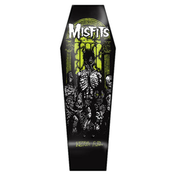 Zero - Misfits Earth Ad Coffin 10.5 Skateboard Deck.
