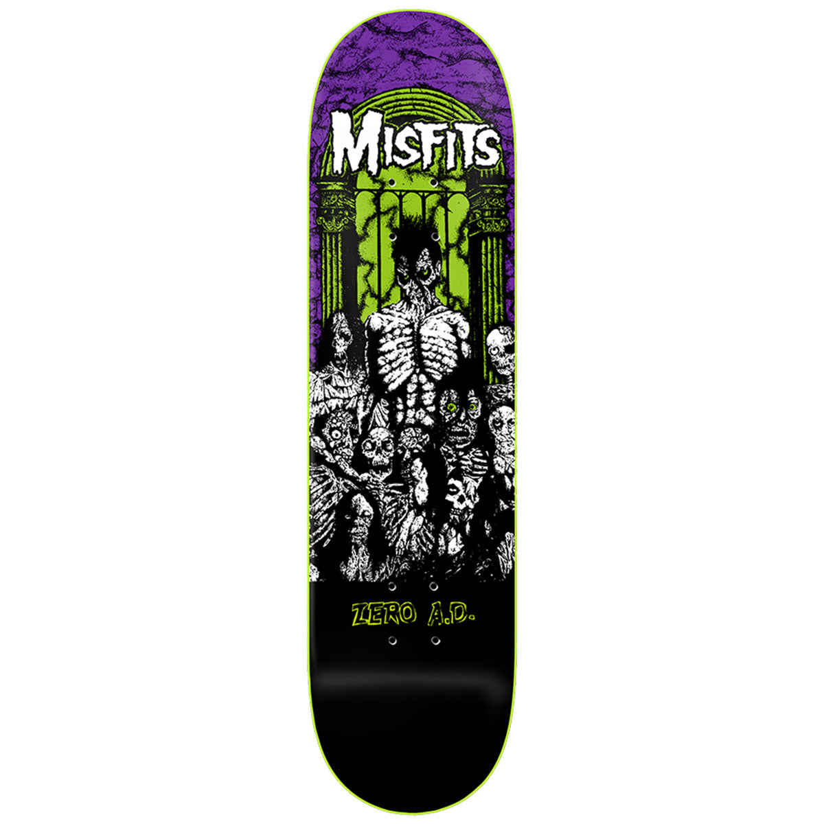 Zero - Misfits Earth A.D. 8.25 Skateboard Deck.