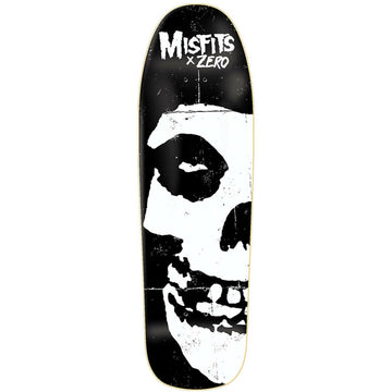 Zero - Misfits Fiend Skull 9.25 Skateboard Deck.