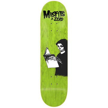 Zero - Misfits Ghost Stories Green 8.25 Skateboard Deck.
