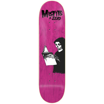 Zero - Misfits Ghost Stories Pink 8.25 Skateboard Deck.