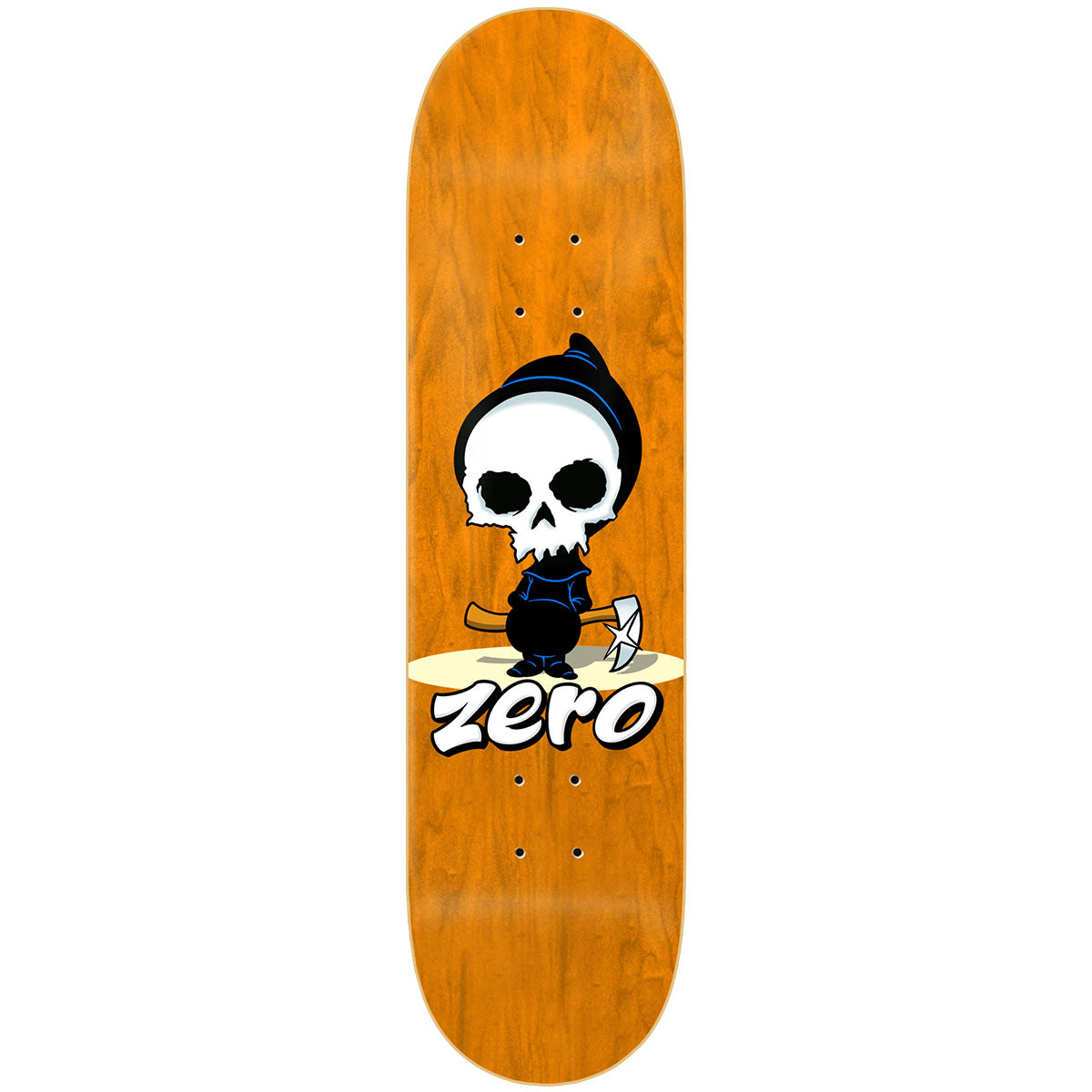 Zero Reaper Orange 8.0 Skateboard Deck