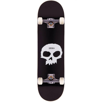 Zero - Single Skull 8.0 Complete Skateboard.