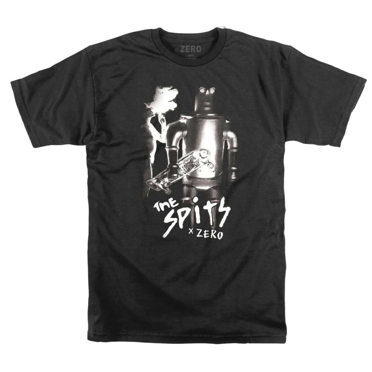 Zero - The Spits Robot Tee Black.