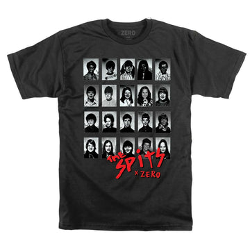 Zero - The Spits School's Out Tee Black.