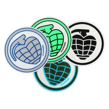Thunder - Circle Grenade 4" Sticker.