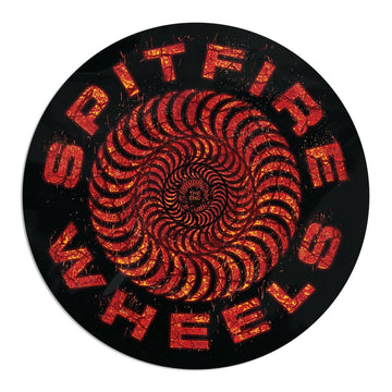 Spitfire - Embers Classic Swirl 5" Sticker.