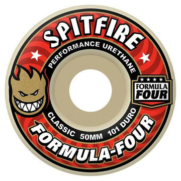 Spitfire - Formula 4 Classic 50MM 101A Skateboard Wheels.