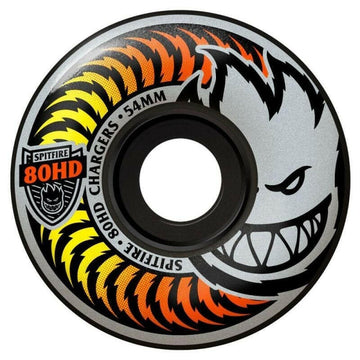Spitfire - Chargers Conical Full Fade Black 58MM 80HD Skateboard Wheels.