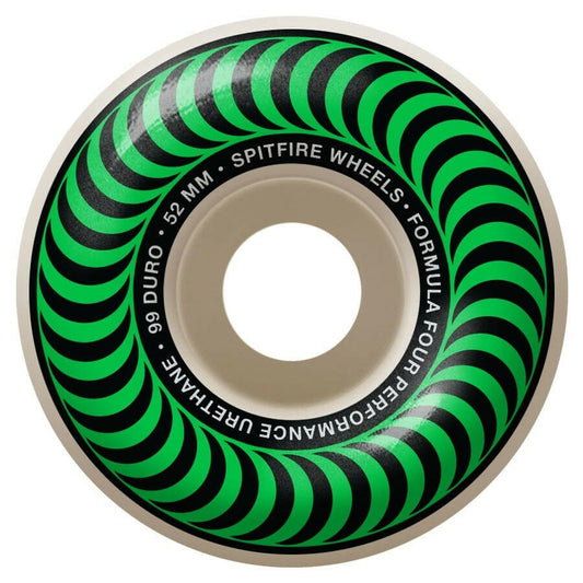 Spitfire - F4 Classics 52MM 99A Skateboard Wheels.