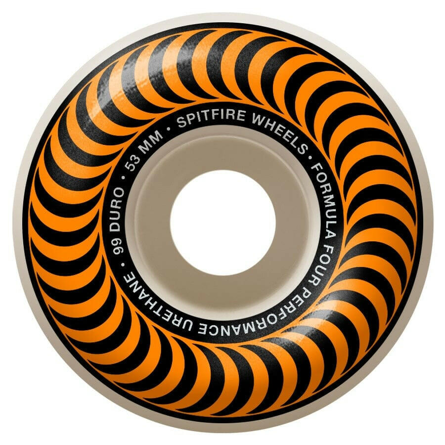 Spitfire - F4 Classics 53MM 99A Skateboard Wheels.