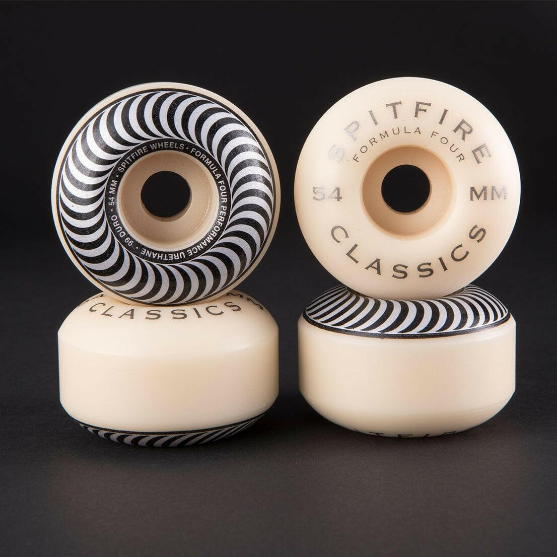 Spitfire - F4 Classics 54MM 99A Skateboard Wheels.