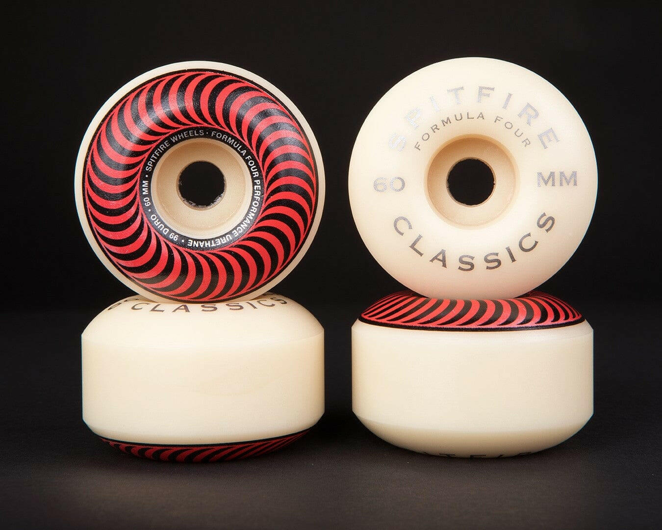 Spitfire - F4 Classics 60MM 99A Skateboard Wheels.
