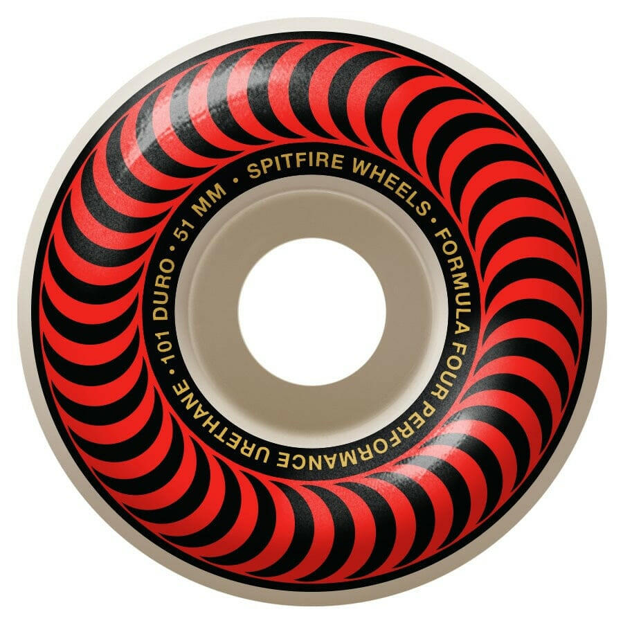 Spitfire - F4 Classics 51MM 101A Skateboard Wheels.