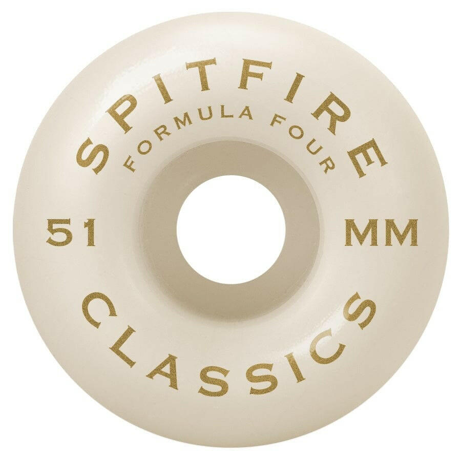 Spitfire - F4 Classics 51MM 101A Skateboard Wheels.