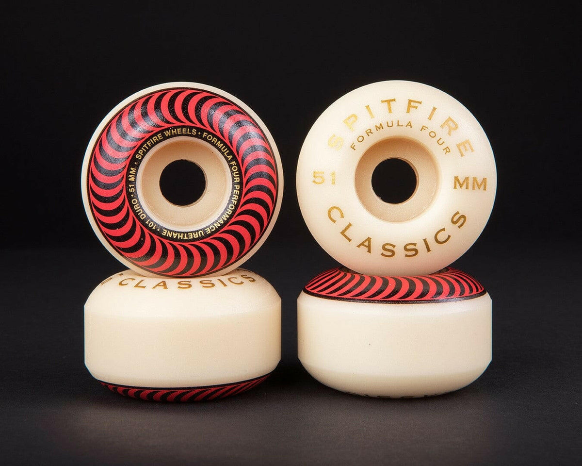 Spitfire - F4 Classics 51MM 101A Skateboard Wheels.