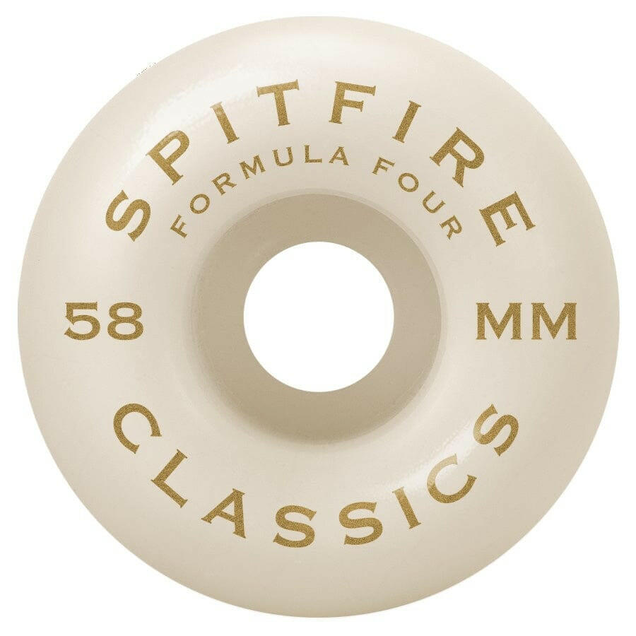 Spitfire - F4 Classics 58MM 101A Skateboard Wheels.