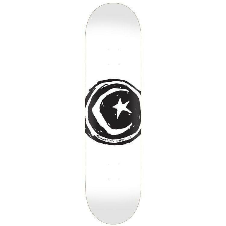 Foundation - Star and Moon 8.5 Skateboard Deck.