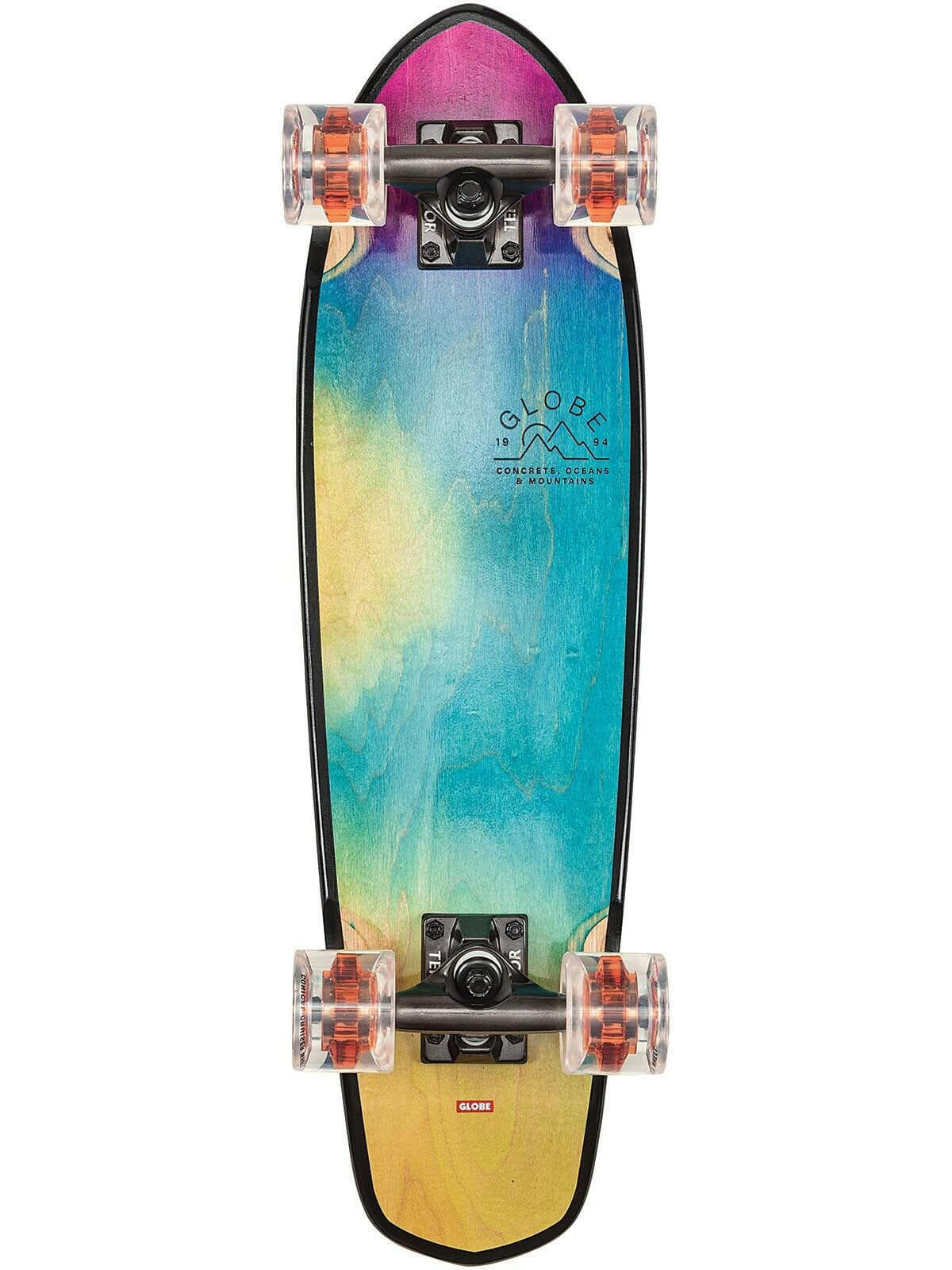 Globe - Blazer Washed Blue Cruiser 7.25 Complete Skateboard.