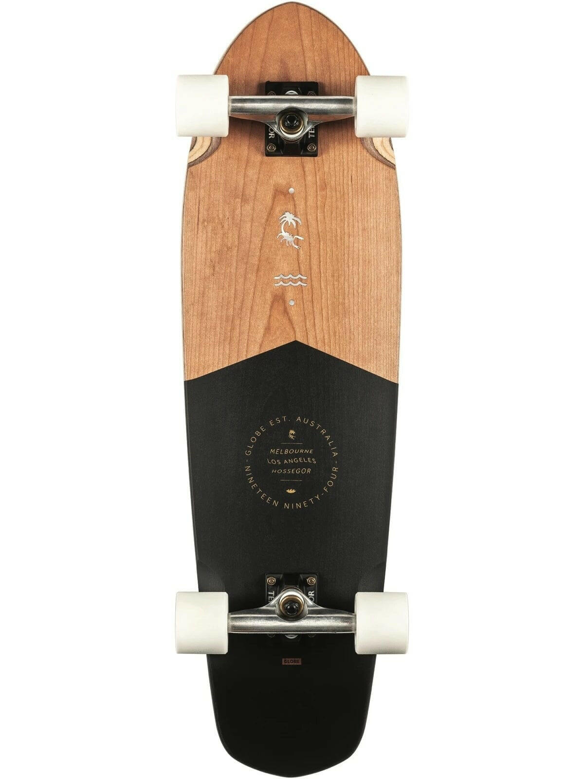 Globe - Big Blazer Black Cherry Cruiser 9.125 Complete Skateboard.