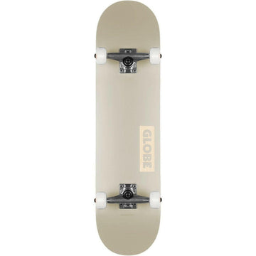 Globe - Goodstock Off White 8.0 Complete Skateboard.
