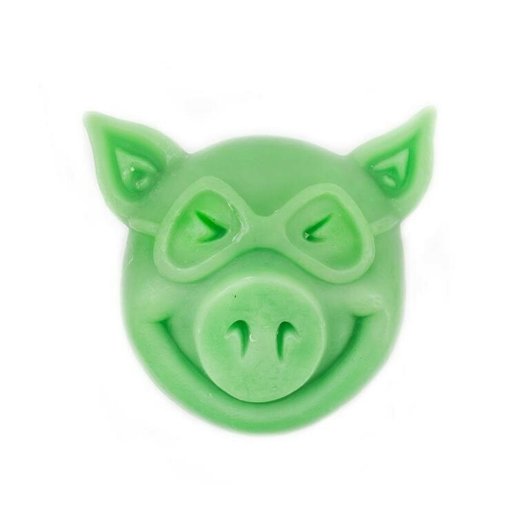 Pig - Pig Head Wax Green.