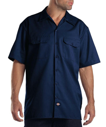 Dickies - Regular Work Shirt Dark Navy.