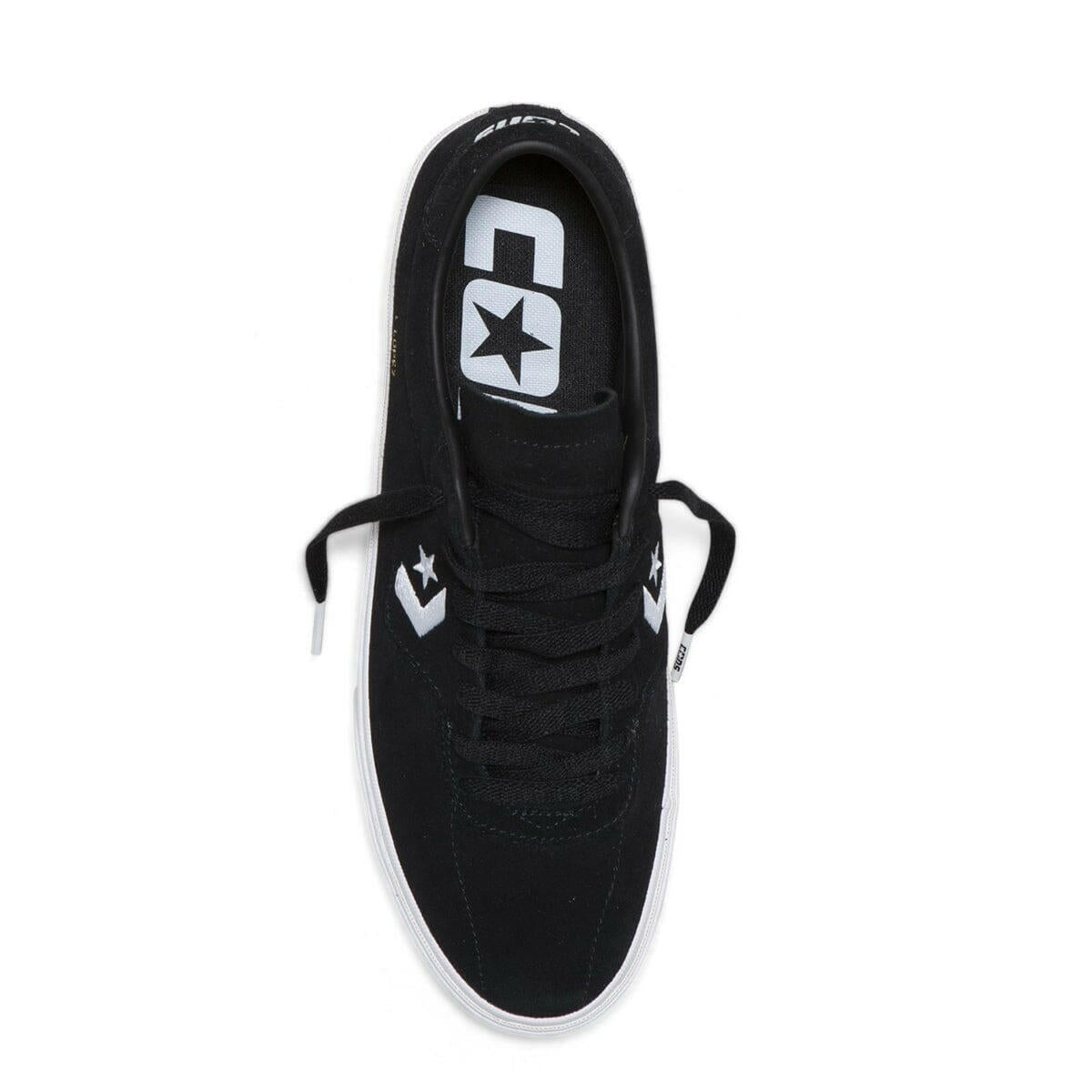 Converse - Louie Lopez Pro Classic Suede Low Mens Shoes Black/Black/White.