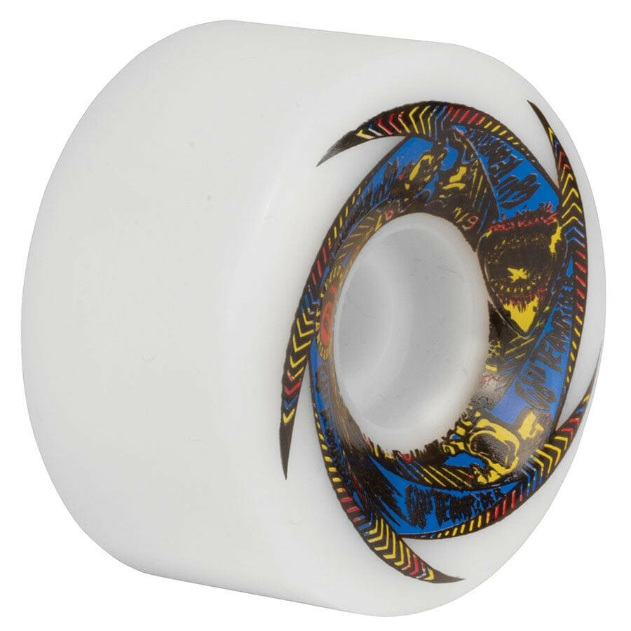 OJ - Team Rider Speedwheels Original White 61MM 97A Skateboard Wheels.