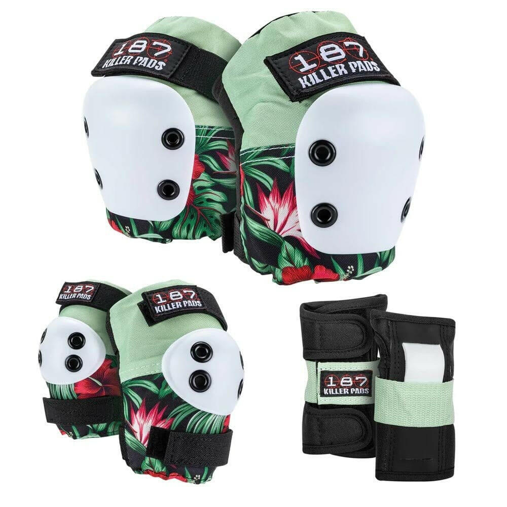 187 - Junior Six Pack Pad Set Hibiscus.