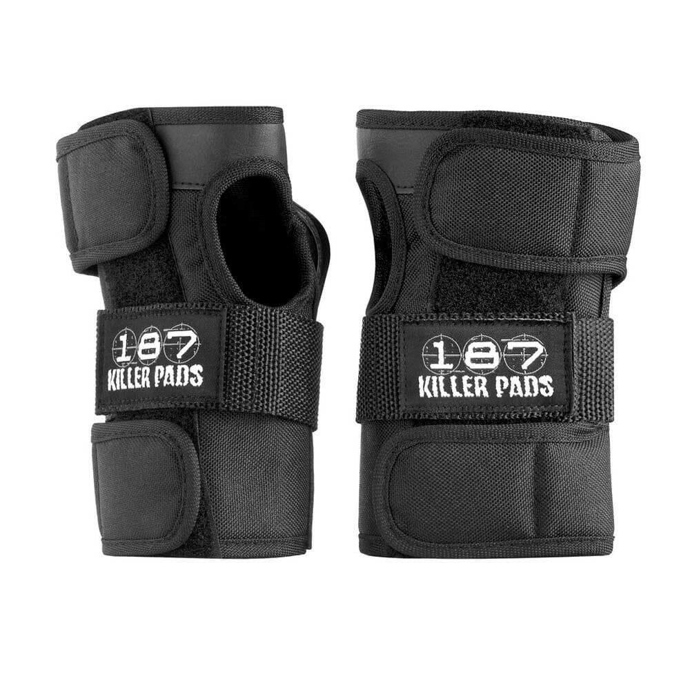 187 Killer Pads Wrist Guards Black.
