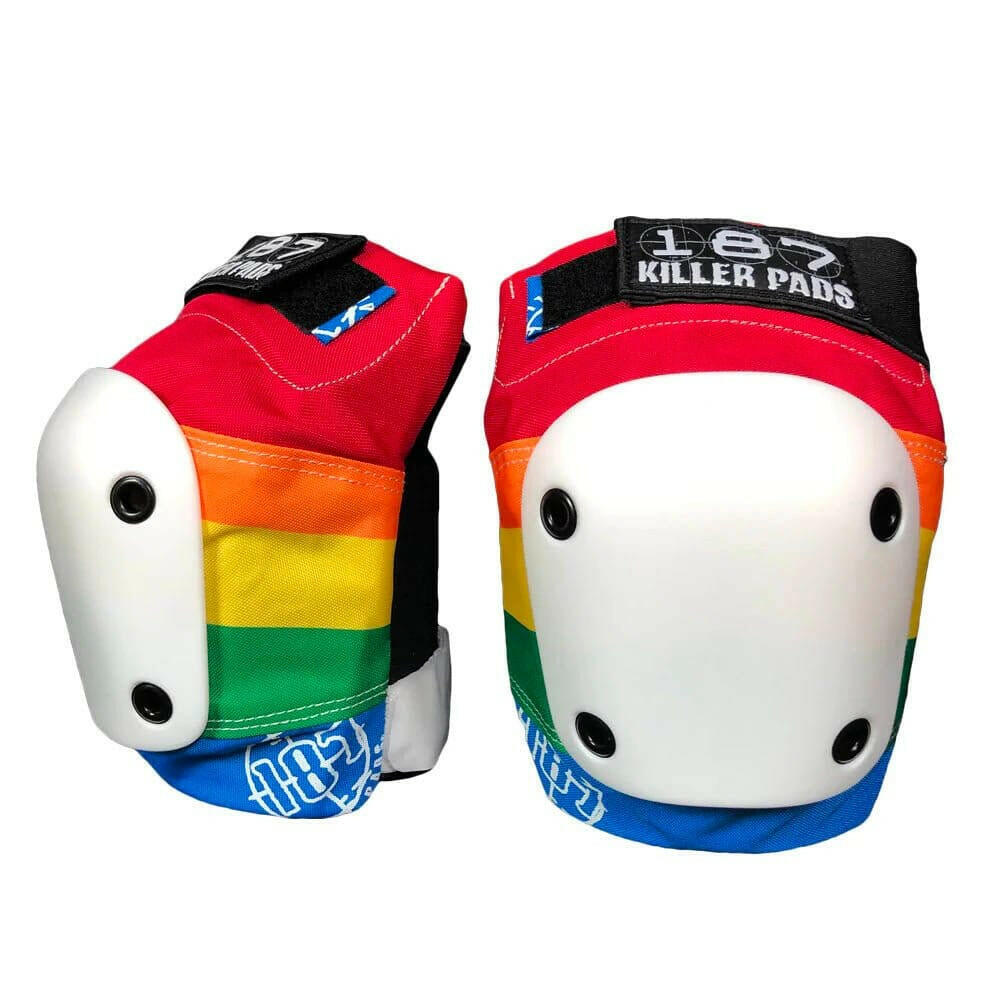 187 - Slim Knee Pads Rainbow.